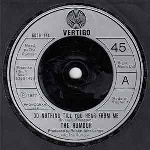 The Rumour - Do Nothing Till You Hear From Me flac