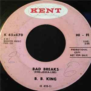 B.B. King - Bad Breaks / Growing Old flac