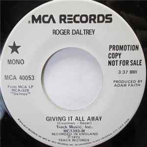 Roger Daltrey - Giving It All Away flac