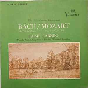 Jaime Laredo, Boston Symphony Orchestra, National Symphony Orchestra, Howard Mitchell, Charles Munch / Bach, Mozart - Two Violin Concerto Masterpieces flac