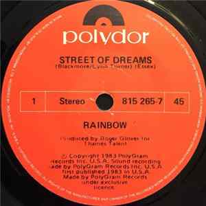 Rainbow - Street Of Dreams flac
