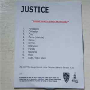 Justice - Audio, Video, Disco. flac