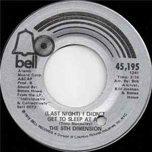 The Fifth Dimension - (Last Night) I Didn't Get To Sleep At All flac