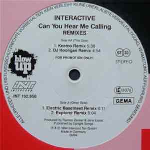 Interactive - Can You Hear Me Calling (Remixes) flac