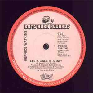 Bernice Watkins - Let's Call It A Day flac