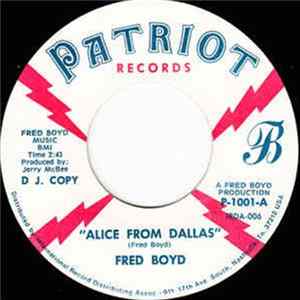 Fred Boyd - Alice From Dallas/J.D.'s Back In Cullman County flac