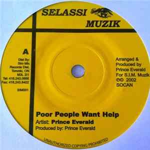 Prince Everald - Poor People Want Help / Glorify The King flac