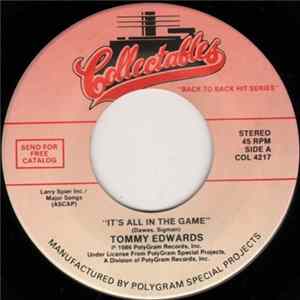 Tommy Edwards - It's All In The Game flac