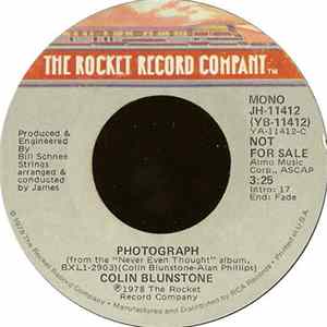 Colin Blunstone - Photograph flac