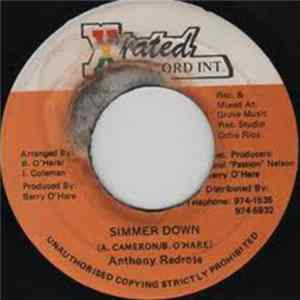 Anthony Red Rose - Simmer Down flac
