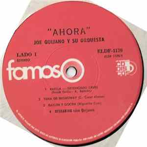 Joe Quijano Y Su Orquesta - Ahora flac