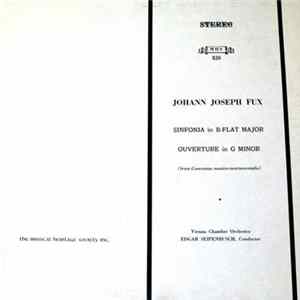 Johann Joseph Fux - SINFONIA in B-FLAT MAJOR / OUVERTURE in G MINOR flac