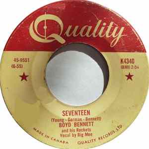 Boyd Bennett And His Rockets - Seventeen flac