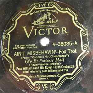 Fess Williams And His Royal Flush Orchestra - Ain't Misbehavin' / Sweet Savannah Sue flac