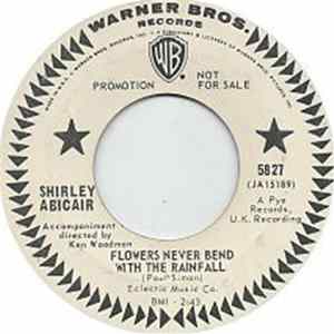 Shirley Abicair - Flowers Never Bend With The Rainfall / I Know flac