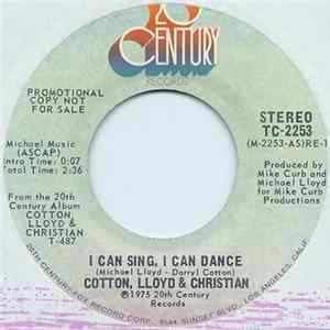 Cotton, Lloyd & Christian - I Can Sing, I Can Dance flac