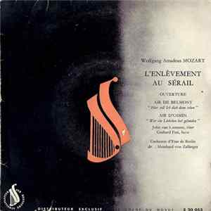 Wolfgang Amadeus Mozart, Staatskapelle Berlin - L'enlèvement Au Sérail flac