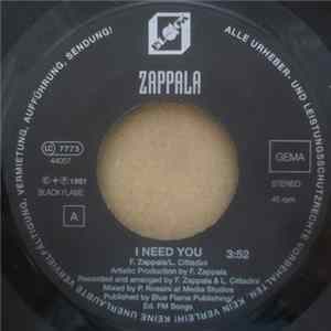 Zappala - I Need You flac