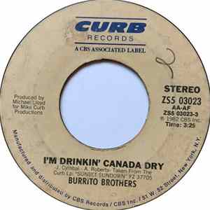 Burrito Brothers - I'm Drinkin' Canada Dry flac