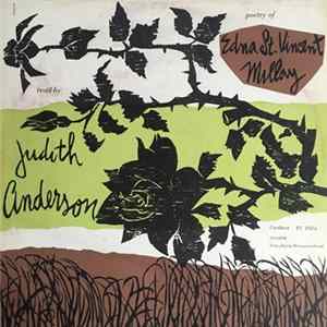 Judith Anderson - Poetry Of Edna St. Vincent Millay flac
