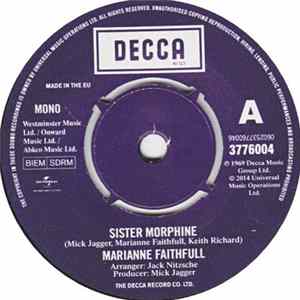 Marianne Faithfull - Sister Morphine flac