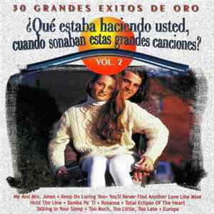 Various - ¿Que Estaba Haciendo Usted, Cuando Sonaban Estas Grandes Canciones? 30 Grandes Exitos De Oro Vol. 2 flac