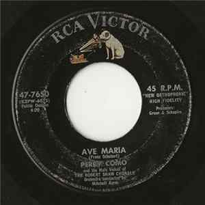 Perry Como - Ave Maria / The Lord's Prayer flac