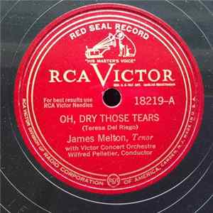 James Melton With Victor Concert Orchestra - Oh, Dry Those Tears / I'll Take You Home Again, Kathleen flac