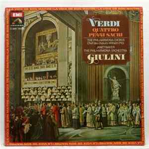 Verdi, Philharmonia Orchestra Carlo Maria Giulini Philharmonia Chorus Wilhelm Pitz Janet Baker - Four Sacred Pieces (Quattro Pezzi Sacri) flac