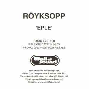 Röyksopp - Eple flac