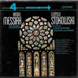 Handel, Leopold Stokowski Conducting London Symphony Orchestra and Chorus - Messiah-Selections flac