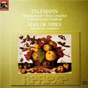 Telemann - Han De Vries • Alma Musica Amsterdam - Oboenkonzerte • Oboe Concertos • Concertos Pour Hautbois flac