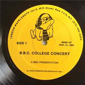 The Teardrop Explodes - BBC College Concert #11 flac