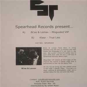 BCee & Lomax / Kleer - Misguided VIP / True Lies flac