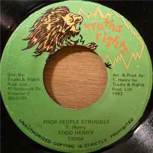 Todd Henry - Poor People Struggle flac