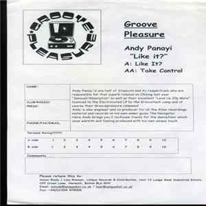 Andy Panayi - I Like It ? / Take Control flac