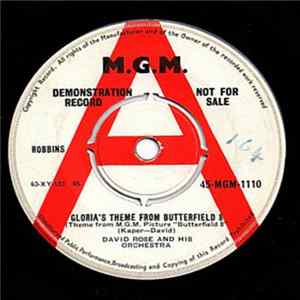 David Rose And His Orchestra - Gloria's Theme From Butterfield 8 flac