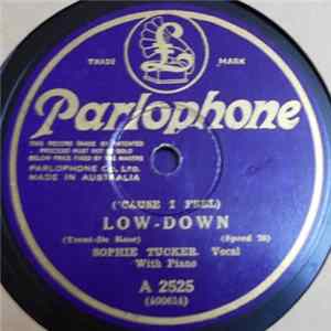 Sophie Tucker - ('Cause I Feel) Low-Down / Oh, You Have No Idea flac