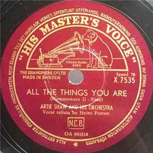 Artie Shaw And His Orchestra - All The Things You Are / Deep Purple flac