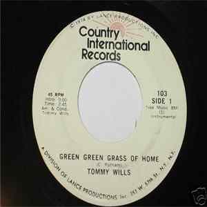Tommy Wills - Green Green Grass Of Home flac
