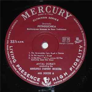 Antal Dorati Conducting The Minneapolis Symphony Orchestra / Stravinsky - Petrouchka flac