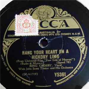 Bing Crosby - That Sly Old Gentleman / Hang Your Heart On A Hickory Limb flac