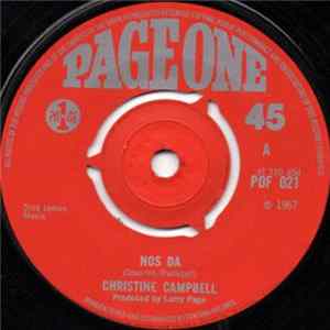 Christine Campbell - Nos Da / Sleep Little Boy flac