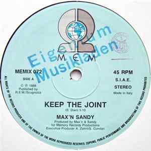 Max 'n Sandy - Keep The Joint / Nowar flac
