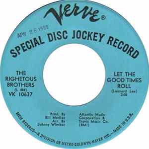 The Righteous Brothers - Let The Good Times Roll/You've Lost That Lovin' Feelin' flac