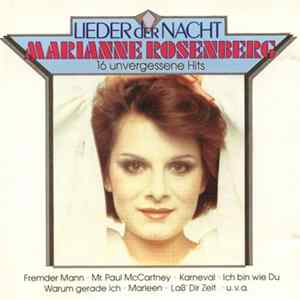 Marianne Rosenberg - Lieder Der Nacht flac
