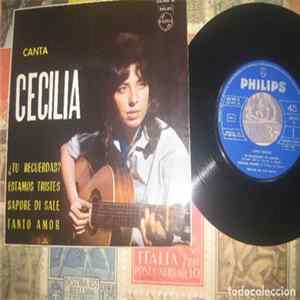 Cecilia , con Los Sonor - ¿Tu Recuerdas? / Estamos Tristes / Sapore Di Sale / Tanto Amor flac