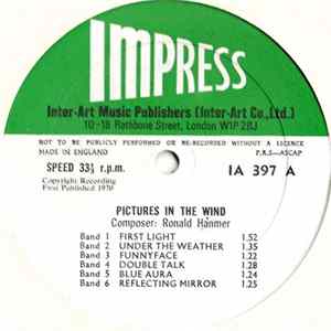 Unknown Artist - Pictures In The Wind / Twenty Twelve-Tone Bridges And Interludes flac