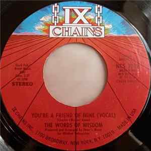 The Words Of Wisdom - You're A Friend Of Mine flac