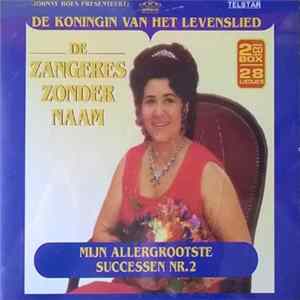 Zangeres Zonder Naam - Mijn Allergrootste Successen Nr. 2 flac